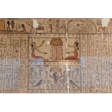 Isis and Nephthys mourning for Osiris